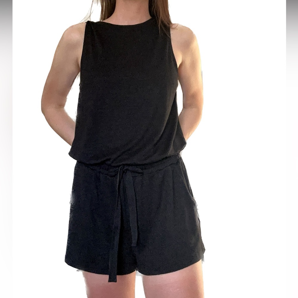 Wilfred Free Aritzia FreeIzabel soft, luxe jersey knit Romper
